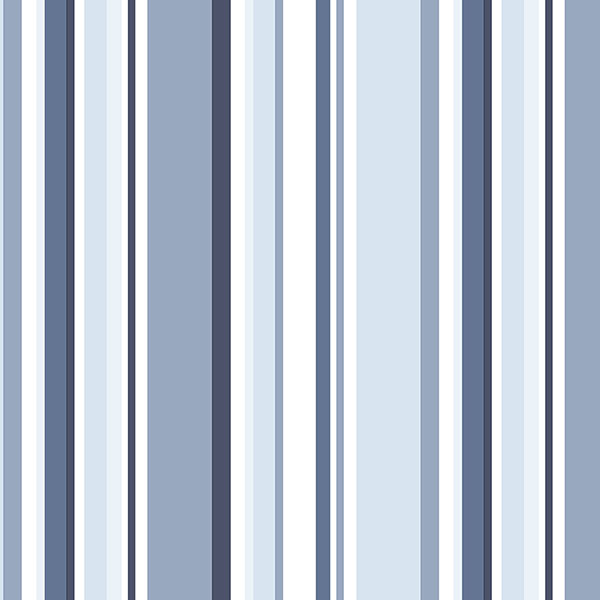 Purchase St36911 | Simply Stripes 3, Blue Stripe - Norwall Wallpaper