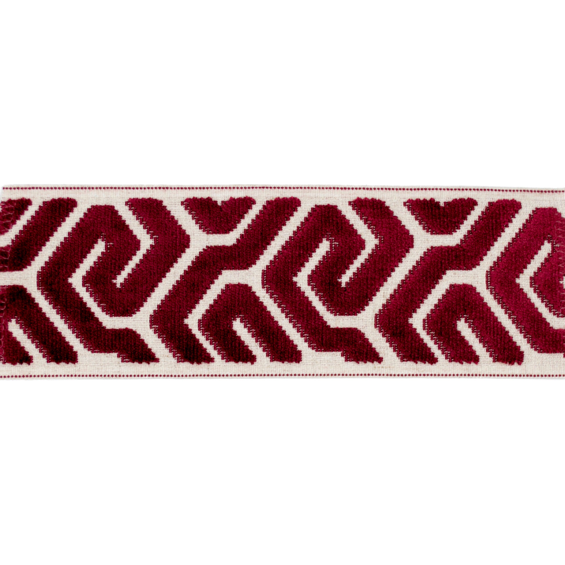 Purchase Mag FabricPattern 11183 pattern name Sutton Tape Crimson
