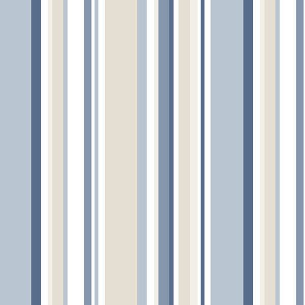 Purchase Sy33963 | Simply Stripes 3, Blue Stripe - Norwall Wallpaper