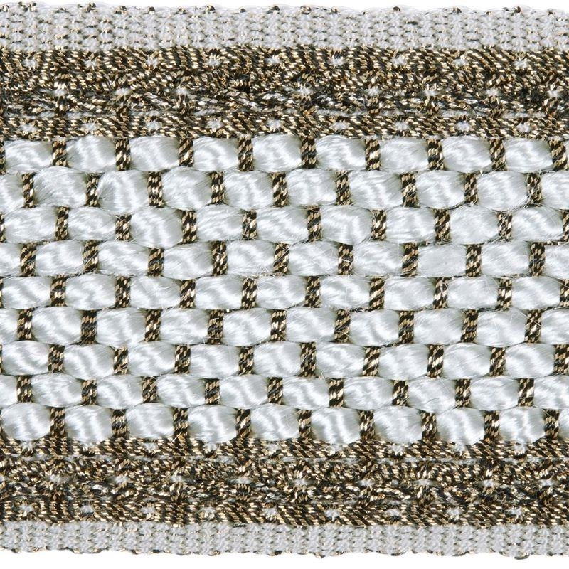 Sample T30642.1176 Hammered Braid Titanium by Kravet Couture