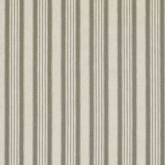 Sample ED85312-210 Becket Taupe Stripes Threads Fabric