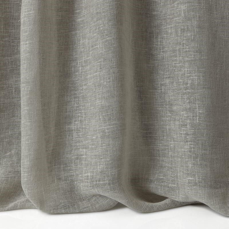 Sample LZ-30180.26.0 Lizzo Andros Light Grey Drapery Solids Plain Cloth Fabric by Kravet Design