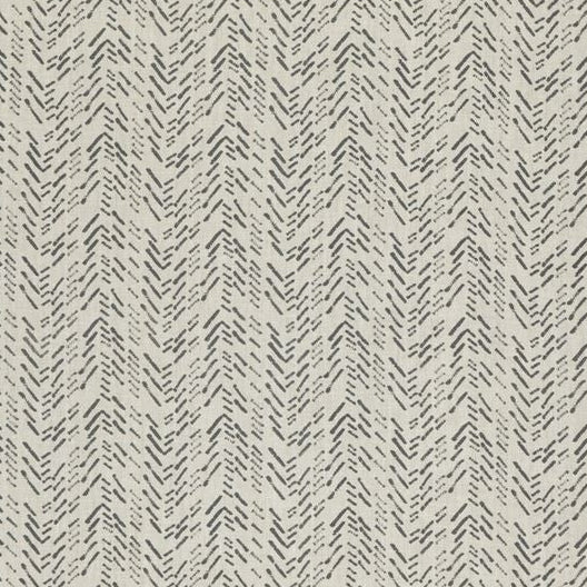 Sample ED75035-3 Izora Charcoal Threads Fabric