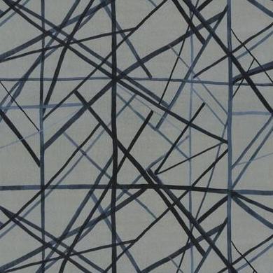 Sample GWF-3731.155.0 Channels Velvet Multi Color Modern/Contemporary Lee Jofa Modern Fabric