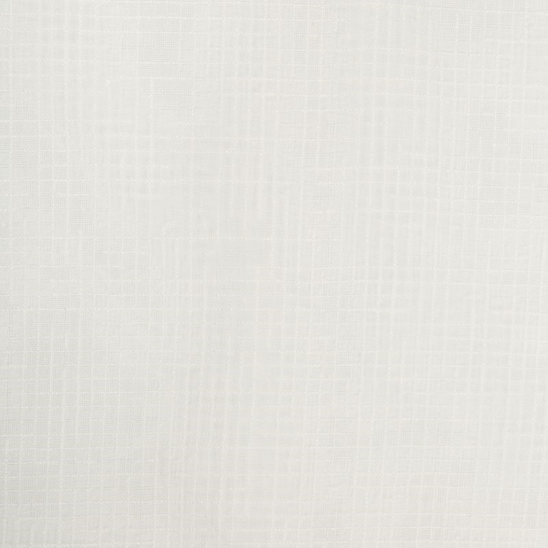 Sample 4375.1.0 White Drapery Check Houndstooth Fabric by Kravet Contract