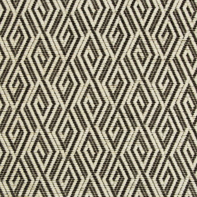 Sample 35044.8.0 Black Upholstery Diamond Fabric by Kravet Contract