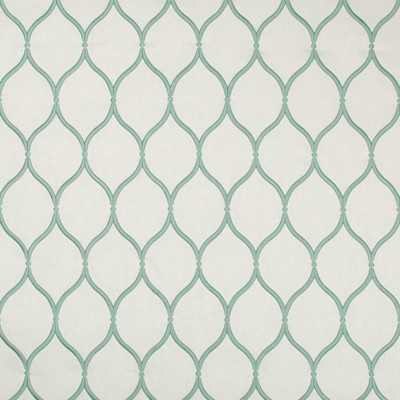 Sample 35624.13.0 Ivory Multipurpose Geometric Fabric by Kravet Design