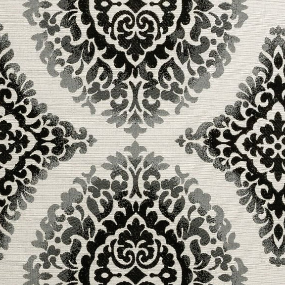 Sample F0897-01 Bw1024 Black/White Clarke And Clarke Fabric