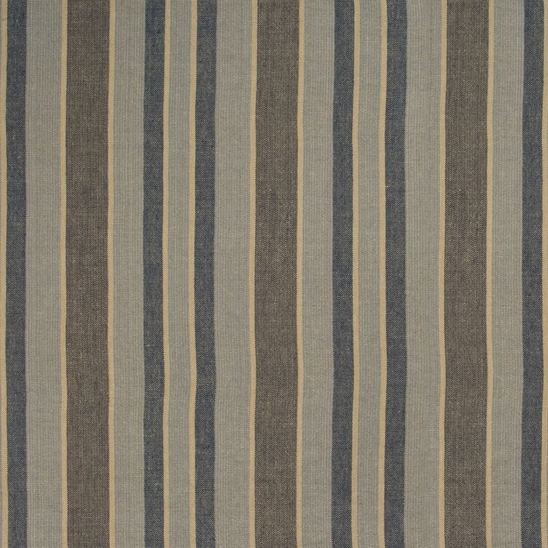 Sample 35399.516.0 Bondi Stripe Denim Beige Multipurpose Stripes Fabric by Kravet Design
