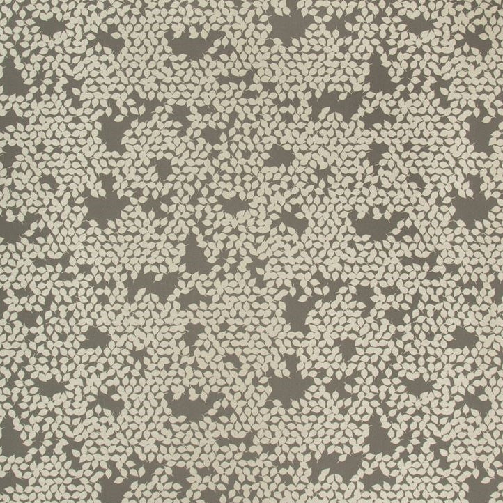 Sample 35091.11.0 Dancing Leaves Moonlight Grey Upholstery Botanical Foliage Fabric by Kravet Contract