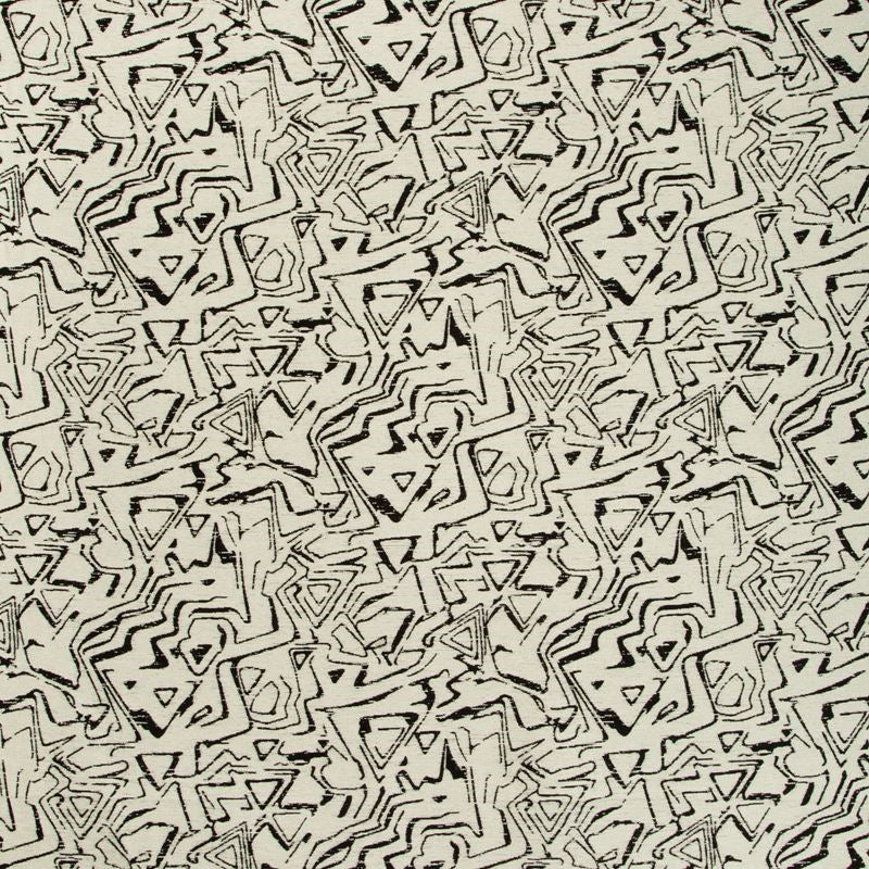 Sample 34955.8.0 Black Upholstery Contemporary Fabric by Kravet Design