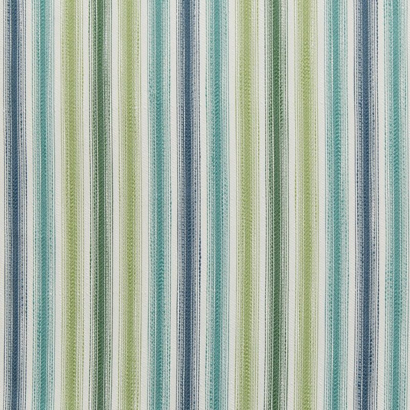 Sample 35833.513.0 Bella Vita Green Stripes Kravet Fabric Fabric