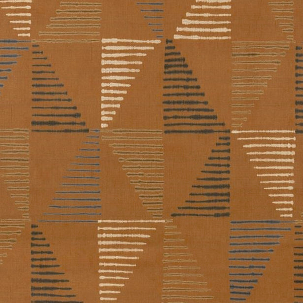 Sample ED75040-2 Kaya Spice Threads Fabric