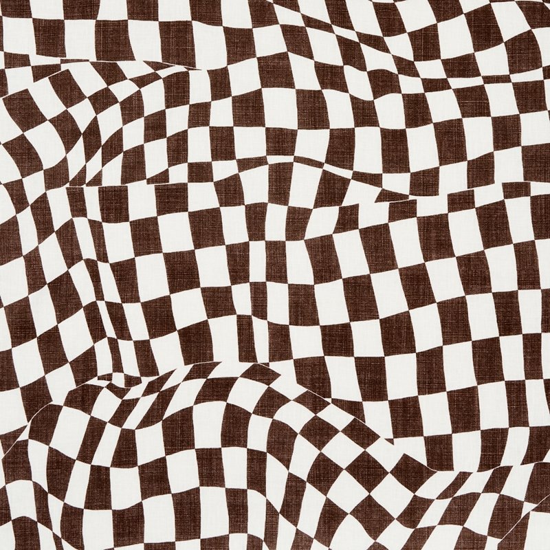 Purchase a sample of product 180331 Loose Check Panel Schumacher Fabric