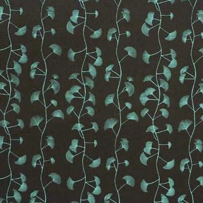 Sample GWF-2616.613.0 Fans Brown Botanical Lee Jofa Modern Fabric