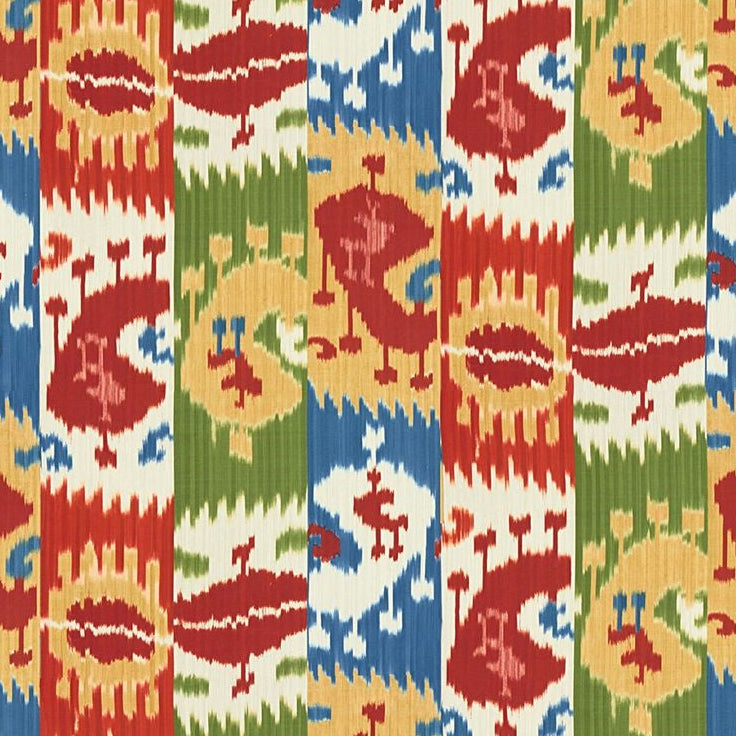 Sample 2015138.549 PARISH-HADLEY Harry Twill Multi Ikat/Southwest/Kilims Lee Jofa Fabric