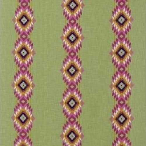 Sample AM100305.317.0 Cruz Green Ethnic Kravet Couture Fabric