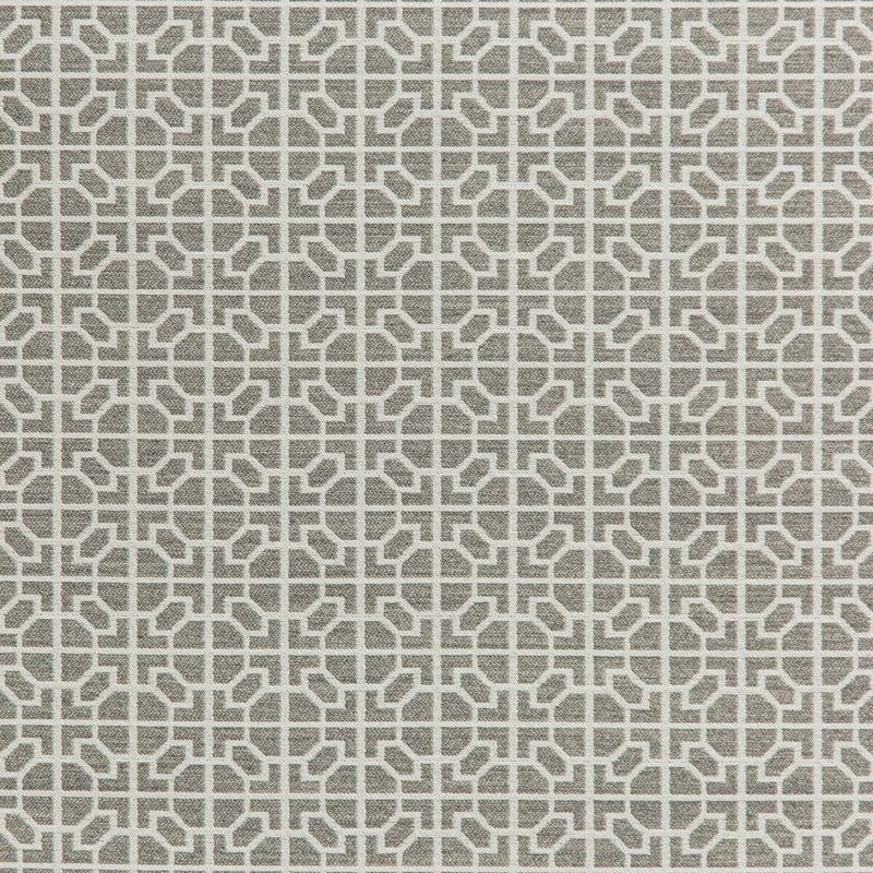 Sample 35820.11.0 Raia Grey Lattice Kravet Fabric Fabric