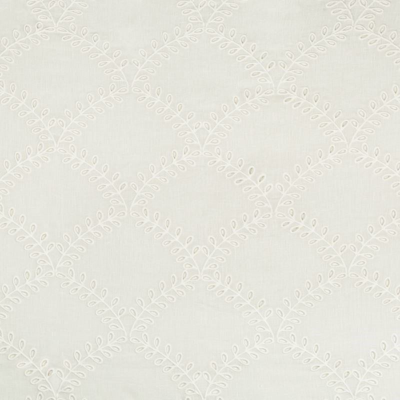 Sample 4568.1.0 Sneakpeek Ivory Ivory Drapery Fabric by Kravet Design