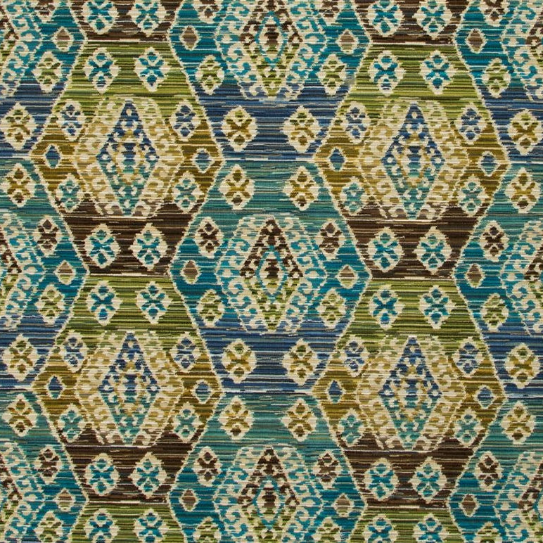 Sample 2017124.536.0 Bisti Velvet, Teal Forest Upholstery Fabric by Lee Jofa