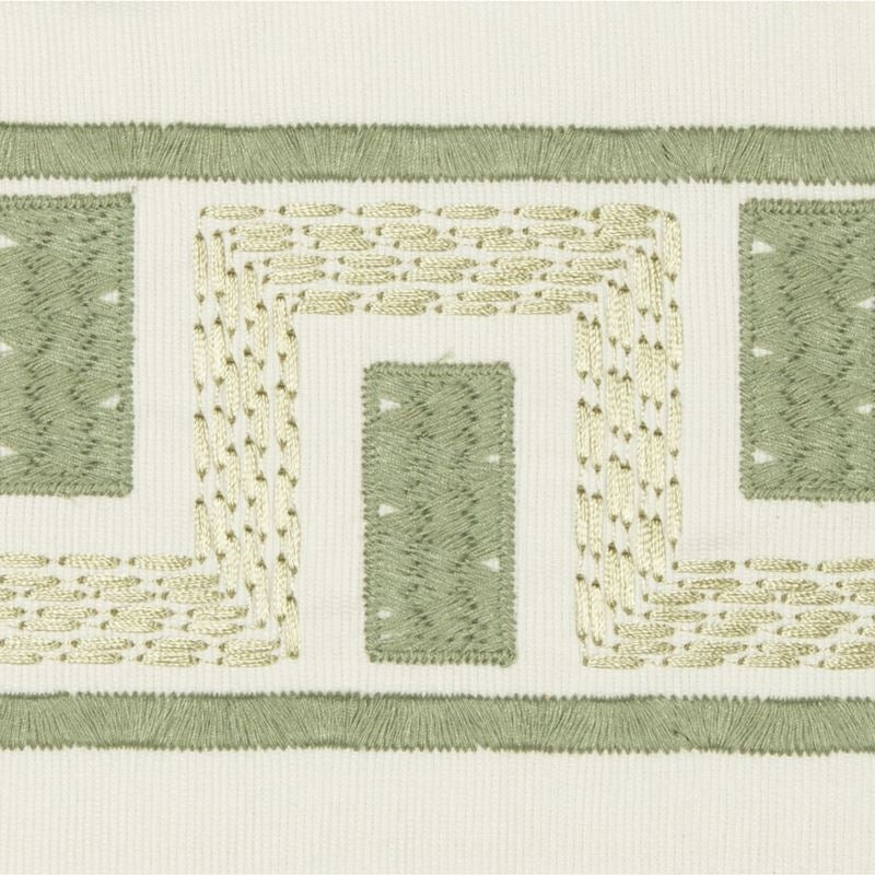 Sample TL10156.23.0 Seacliffe Tape, Moss by Lee Jofa Fabric