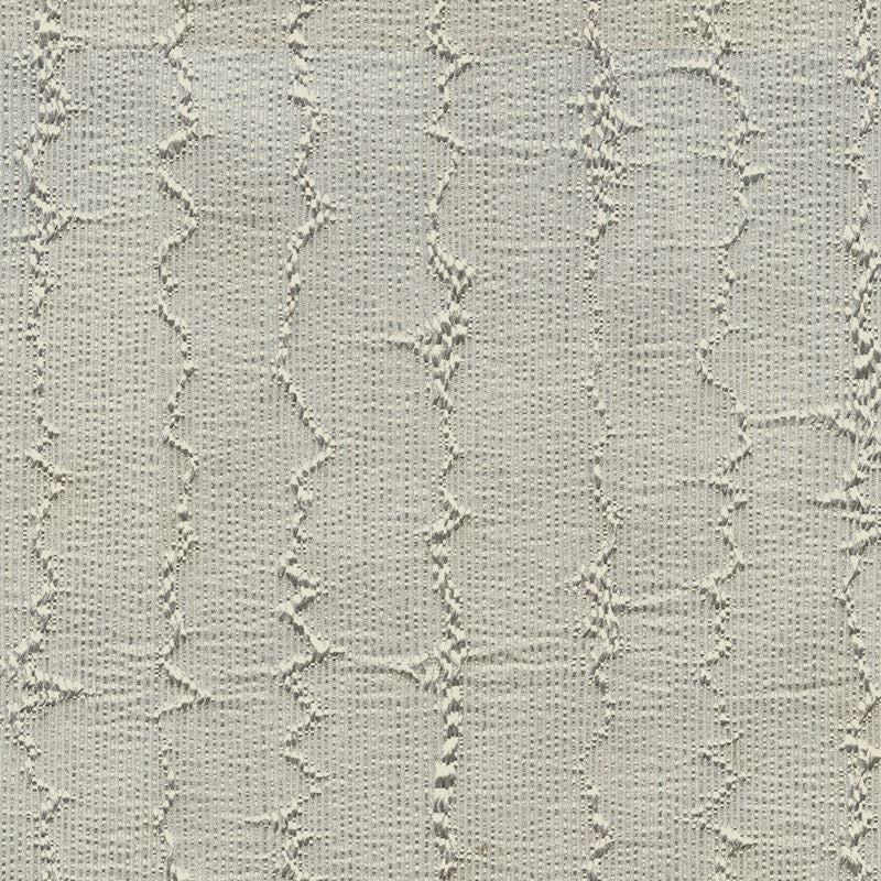 Sample 4523.11.0 Light Grey Drapery Stripes Fabric by Kravet Contract