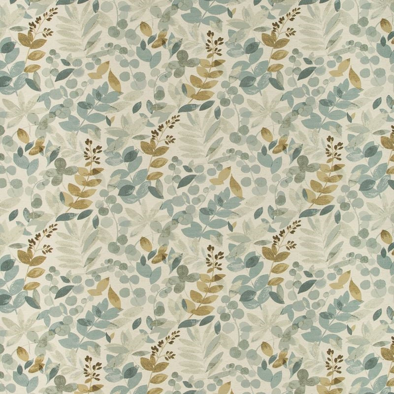 Sample 35688.135.0 White Upholstery Botanical Foliage Fabric by Kravet Design