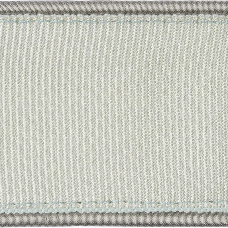 Sample T30743.113.0 Satin Edge Band Mineral Mineral Trim Fabric by Kravet Design