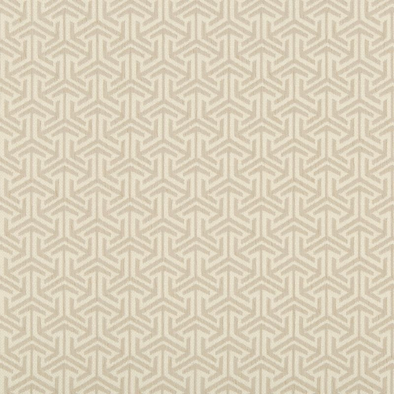 Sample 35715.106.0 Taupe Upholstery Geometric Fabric by Kravet Design