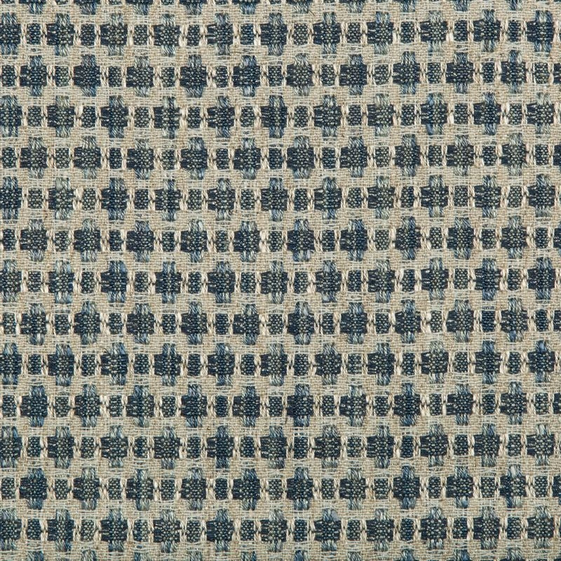 Sample 35622.5.0 Blue Upholstery Geometric Fabric by Kravet Design