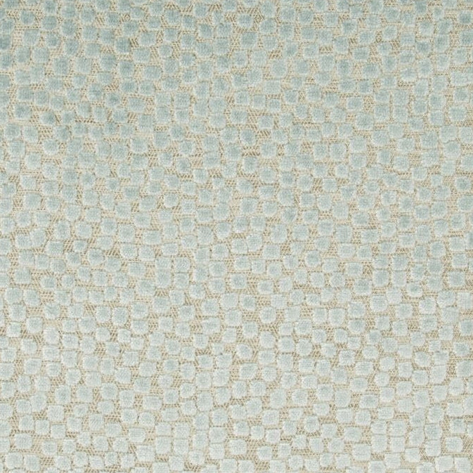 Sample 36040.15.0 Becoming Blue Dots Kravet Contract Fabric