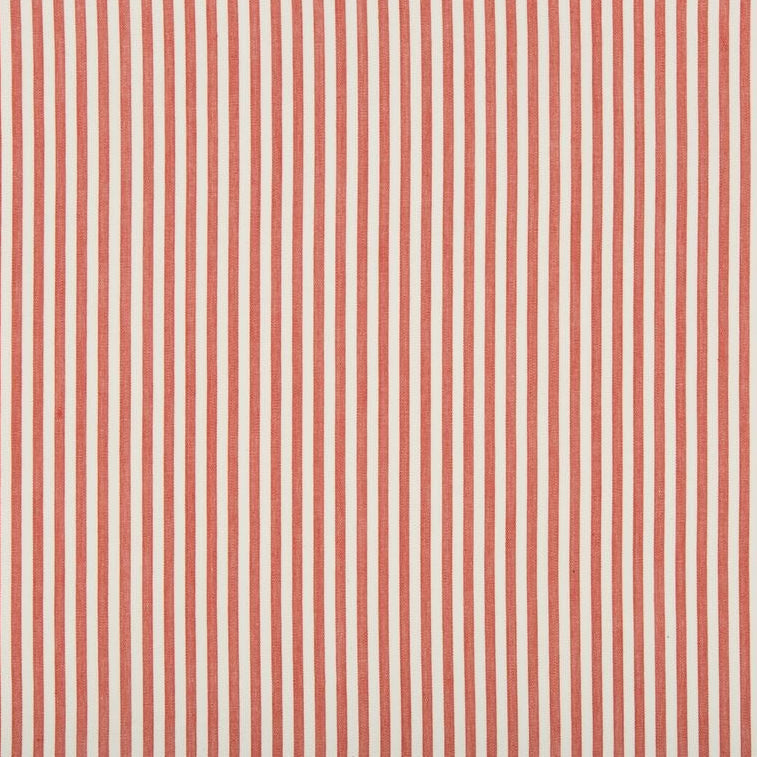 Sample 2018146.119.0 Cap Ferrat Stripe, Red Upholstery Fabric by Lee Jofa