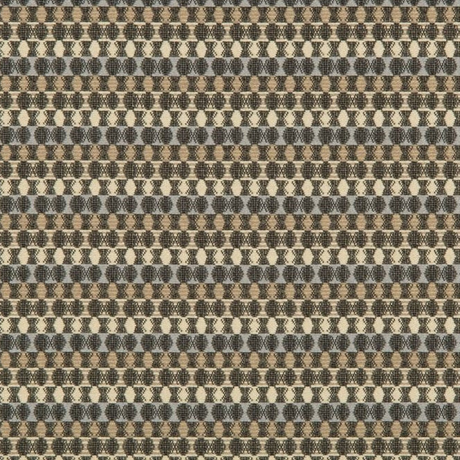 Sample 35092.16.0 Role Model Moonstone Charcoal Upholstery Diamond Fabric by Kravet Contract