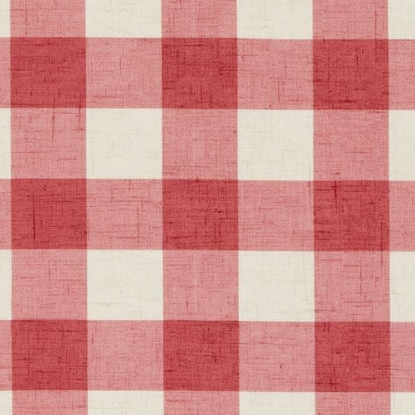 Sample F0625-04 Polly Old Rose Check/Plaid Clarke And Clarke Fabric