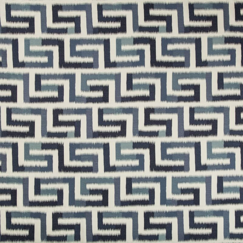 Sample 35414.5.0 Tensho Ink White Upholstery Contemporary Fabric by Kravet Couture