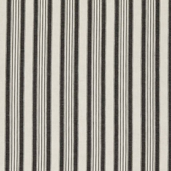 Sample ED85312-955 Becket Ebony Stripes Threads Fabric