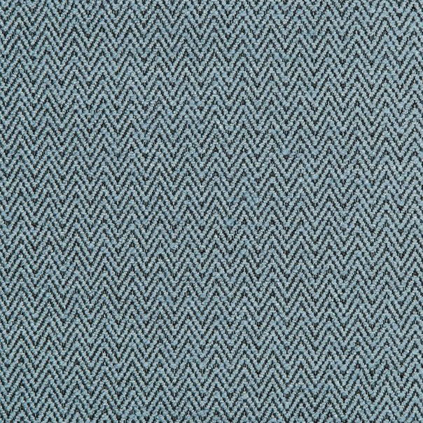 Sample 35883.5.0 Mohican Blue Herringbone Kravet Contract Fabric