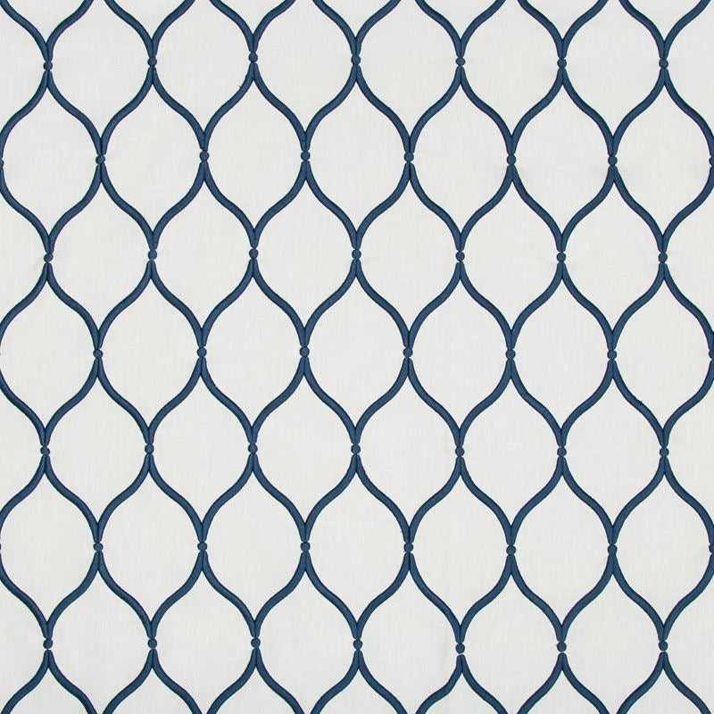 Sample 35624.50.0 White Multipurpose Geometric Fabric by Kravet Design