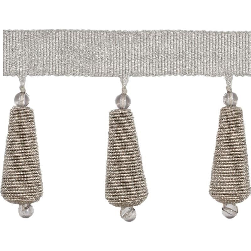 Sample T30612.1 Gilded Teardrop Silver Moon by Kravet Design