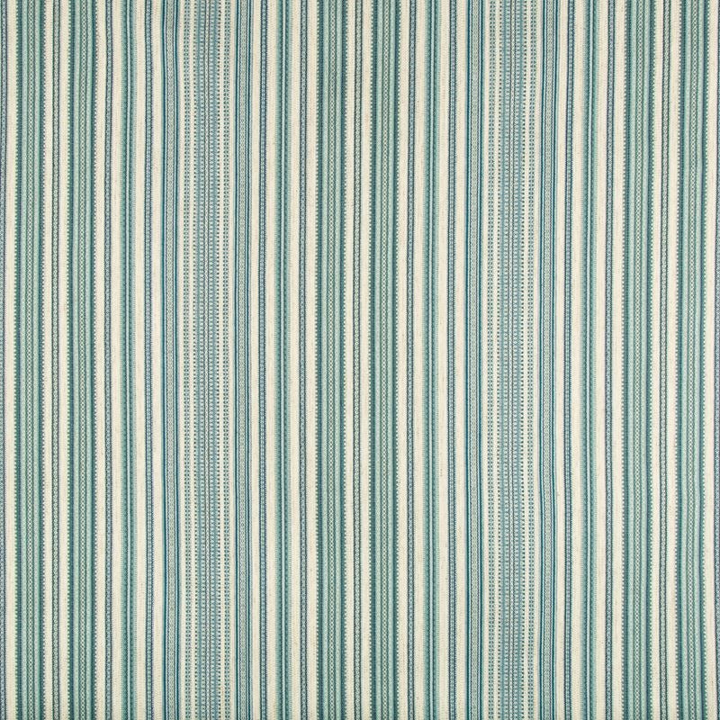 Sample 35036.1615.0 Turquoise Upholstery Stripes Fabric by Kravet Contract