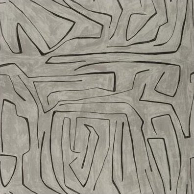 Sample GWF-3530.118.0 Graffito Grey Modern/Contemporary Lee Jofa Modern Fabric