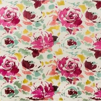 Sample GWF-3301.723.0 Kalos Emb Pink Botanical Lee Jofa Modern Fabric
