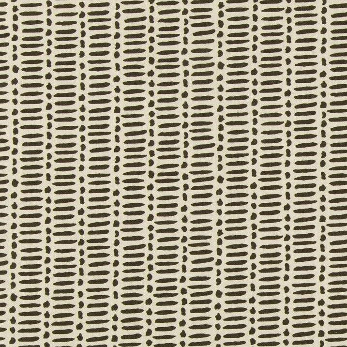 Sample DASH OFF.106.0 Dash Off Espresso Ivory Multipurpose Ethnic Fabric by Kravet Basics