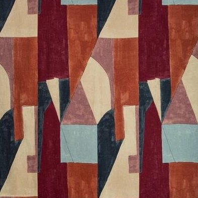 Sample GWF-3752.795.0 District Multi Color Modern/Contemporary Lee Jofa Modern Fabric