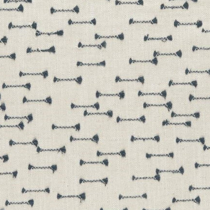Sample F0958-02 Nala Indigo Clarke And Clarke Fabric