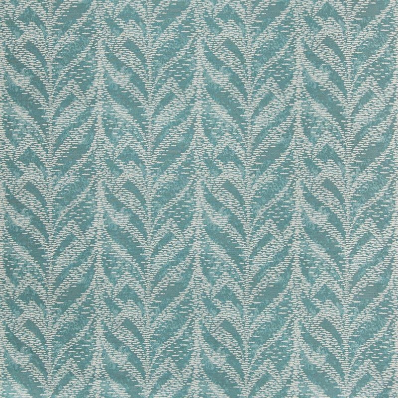 Sample 35818.13.0 Pompano Blue Flamestitch Kravet Fabric Fabric