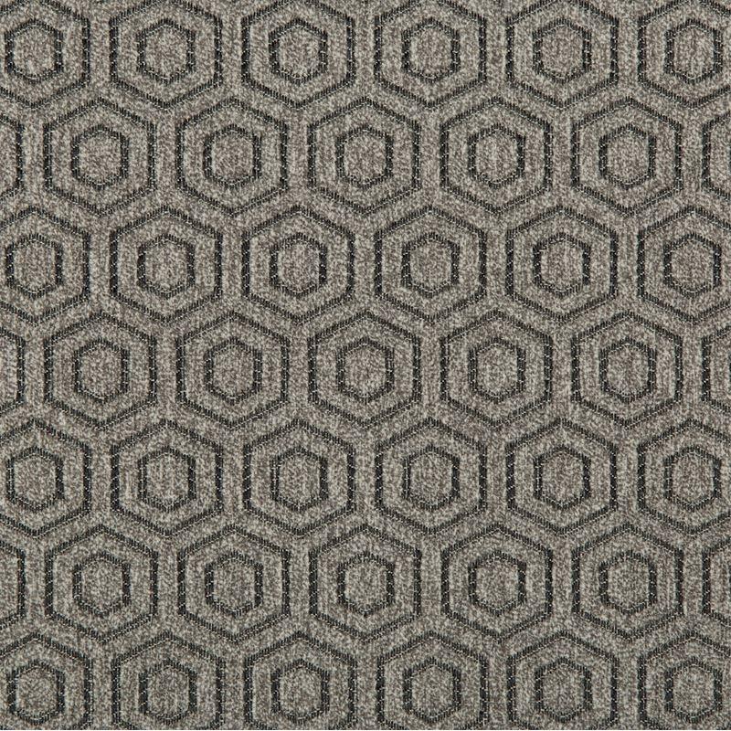 Sample 35602.11.0 Grey Upholstery Geometric Fabric by Kravet Design