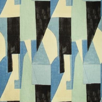 Sample GWF-3752.115.0 District Blue Modern/Contemporary Lee Jofa Modern Fabric