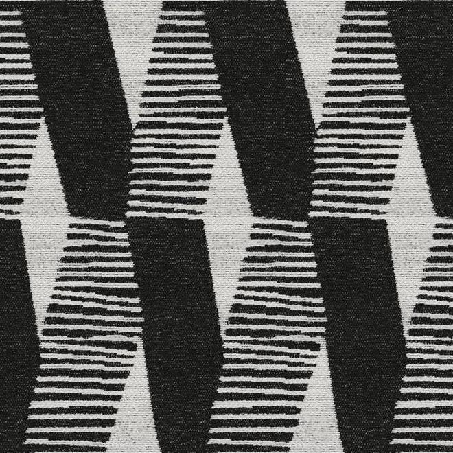 Sample 34653.81.0 Azumi Domino Black Upholstery Contemporary Fabric by Kravet Contract