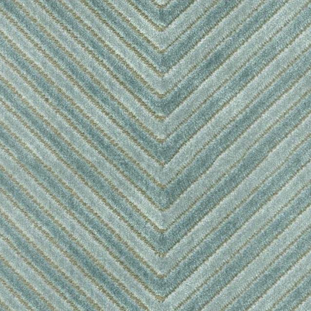 Sample 36041.35.0 Wishbone Blue Herringbone Kravet Contract Fabric
